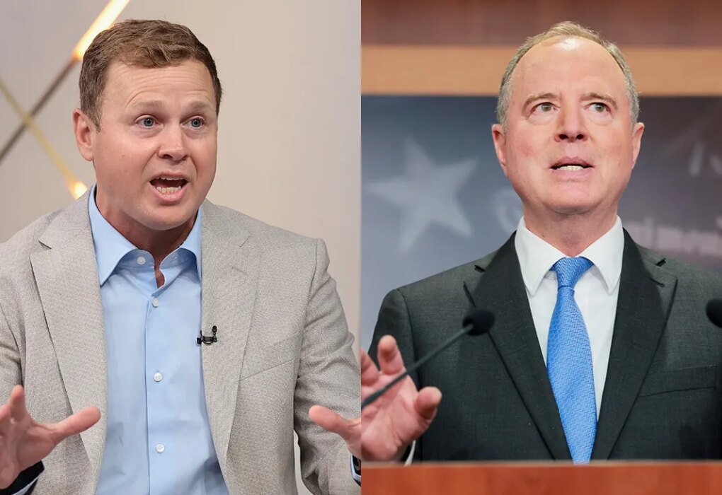 Spencer Pratt and Sen. Adam Schiff