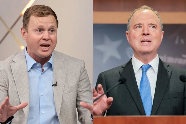 Spencer Pratt and Sen. Adam Schiff