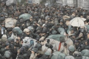 Arrestan en Hong Kong a un periodista acusado de sedición