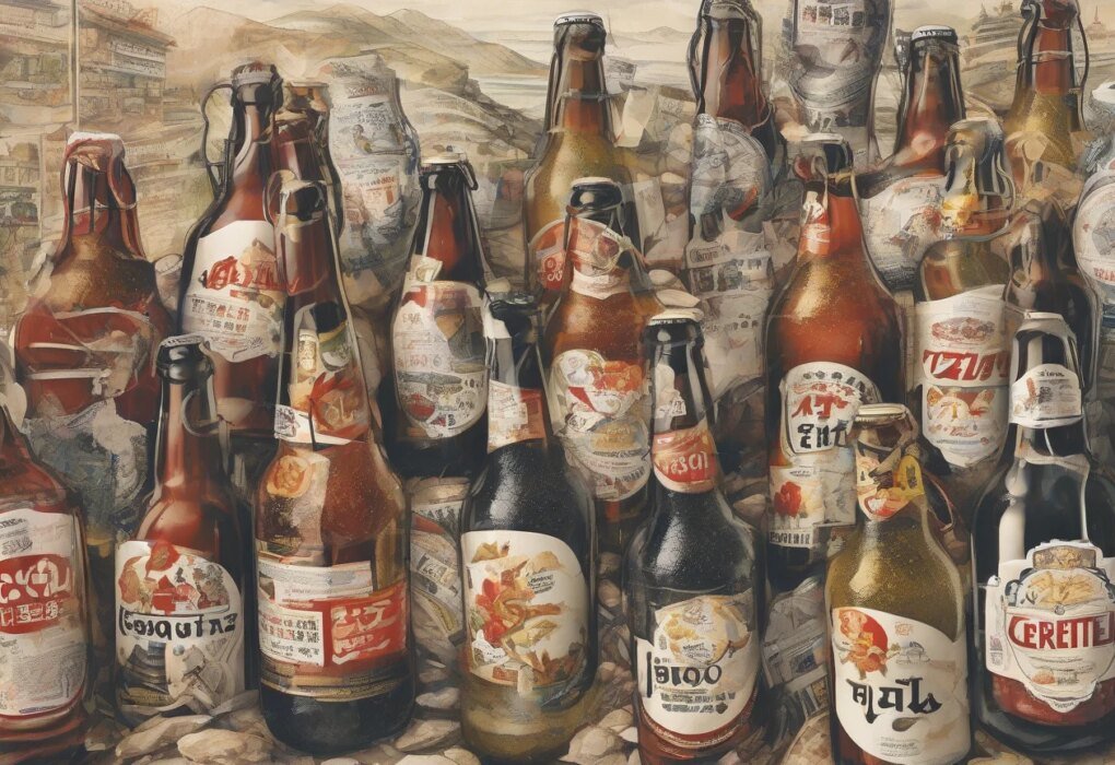 Asahi Super Dry beers are seen on display at a supermarket in Tokyo on October 3, 2025.