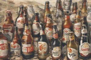 Asahi Super Dry beers are seen on display at a supermarket in Tokyo on October 3, 2025.