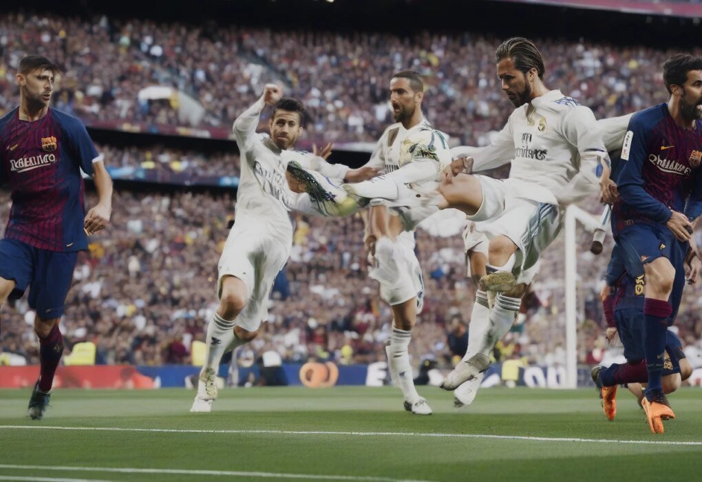 El Real Madrid vence 2-1 al Barcelona en el Camp Nou y acorta distancias