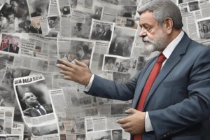 Lula se prepara para hablar tras su histórica victoria sobre Flávio Bolsonaro