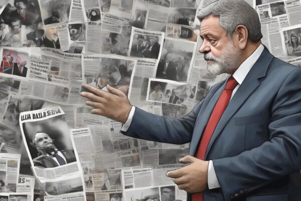 Lula se prepara para hablar tras su histórica victoria sobre Flávio Bolsonaro