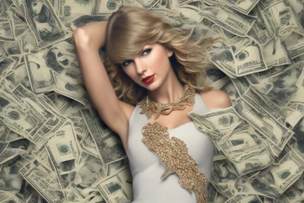 Taylor Swift deslumbra en Nashville con un collar de 2,4 millones de dólares