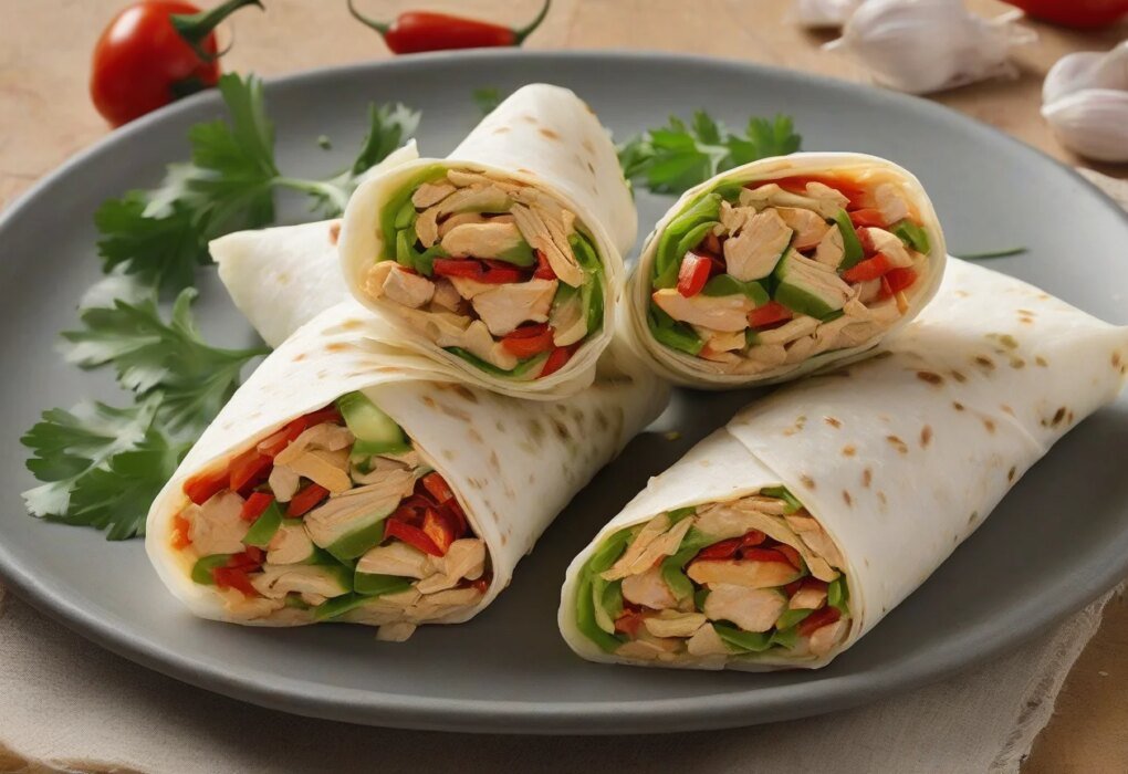 Wraps de lechuga con pollo picante y otras recetas elaboradas esta semana